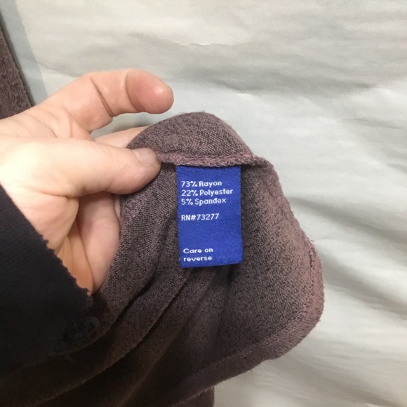 Women’s Apt. 9 Open Long Sleeve Cardigan - Picture 3 of 6